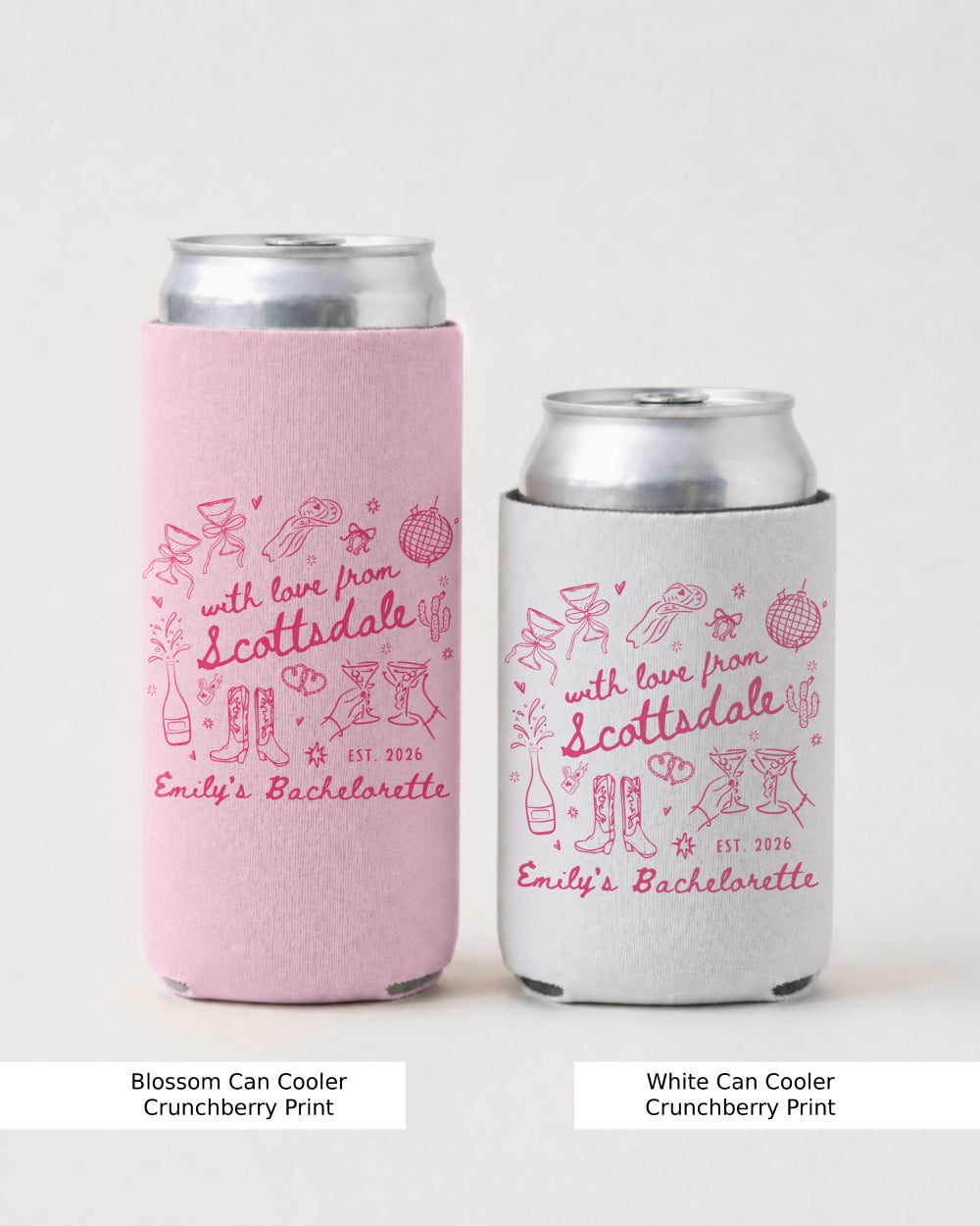 With Love from Scottsdale Can Cooler Blossom