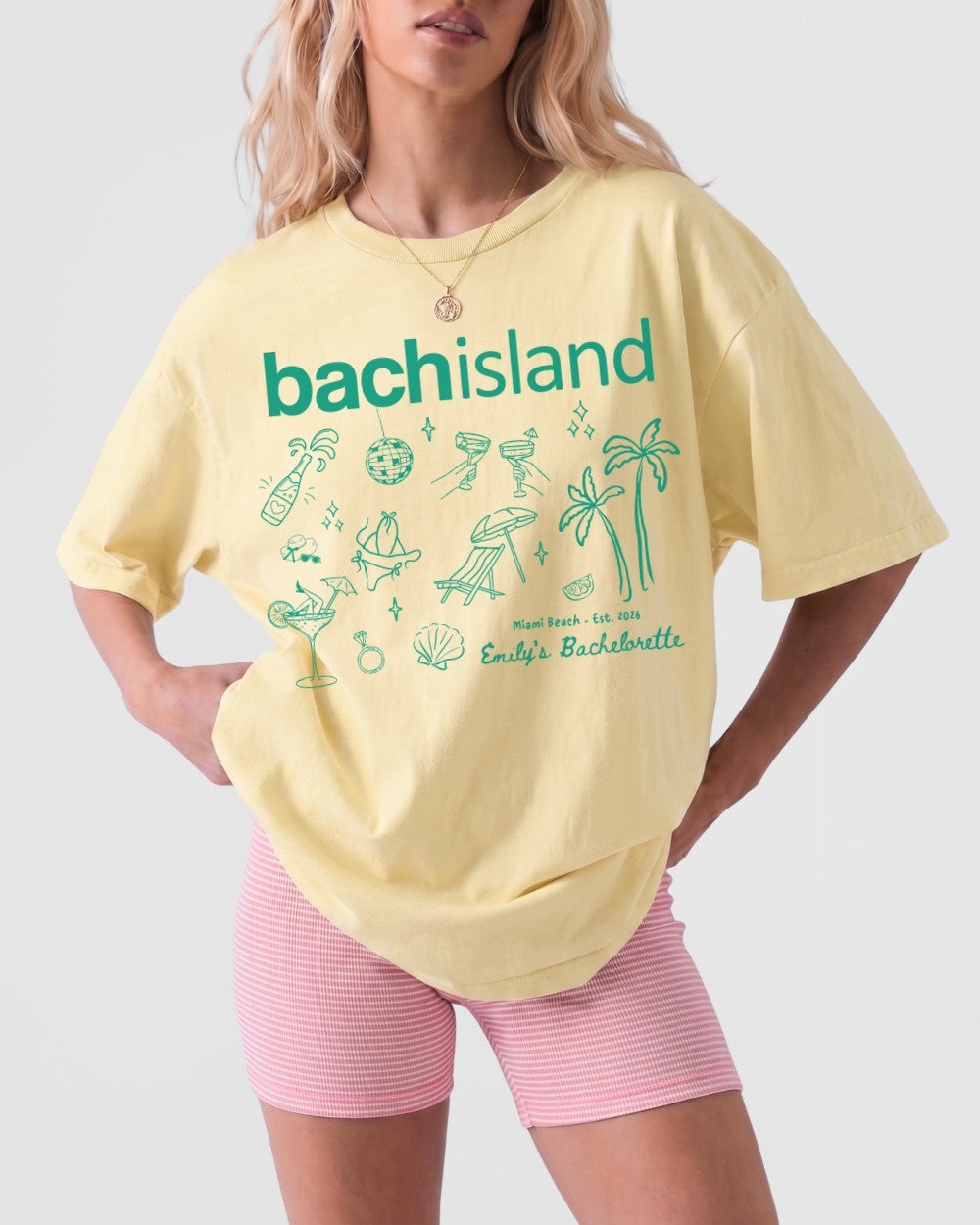 Customized BachIsland Bachelorette T-Shirt