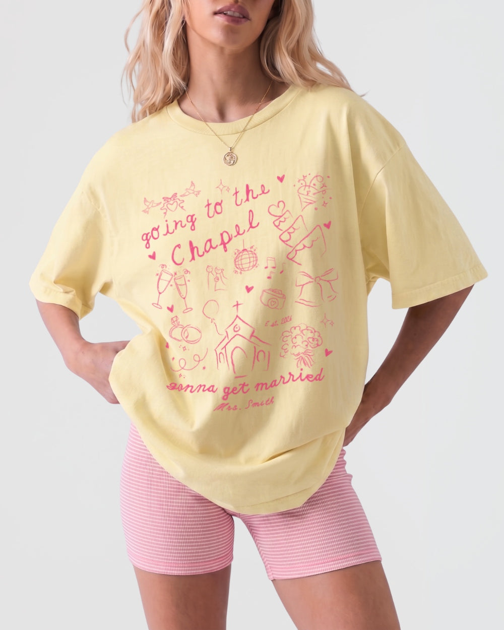 Going To The Chapel T-Shirt Butter