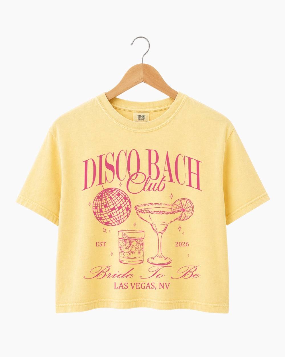 Disco Bach Club Crop Top Butter