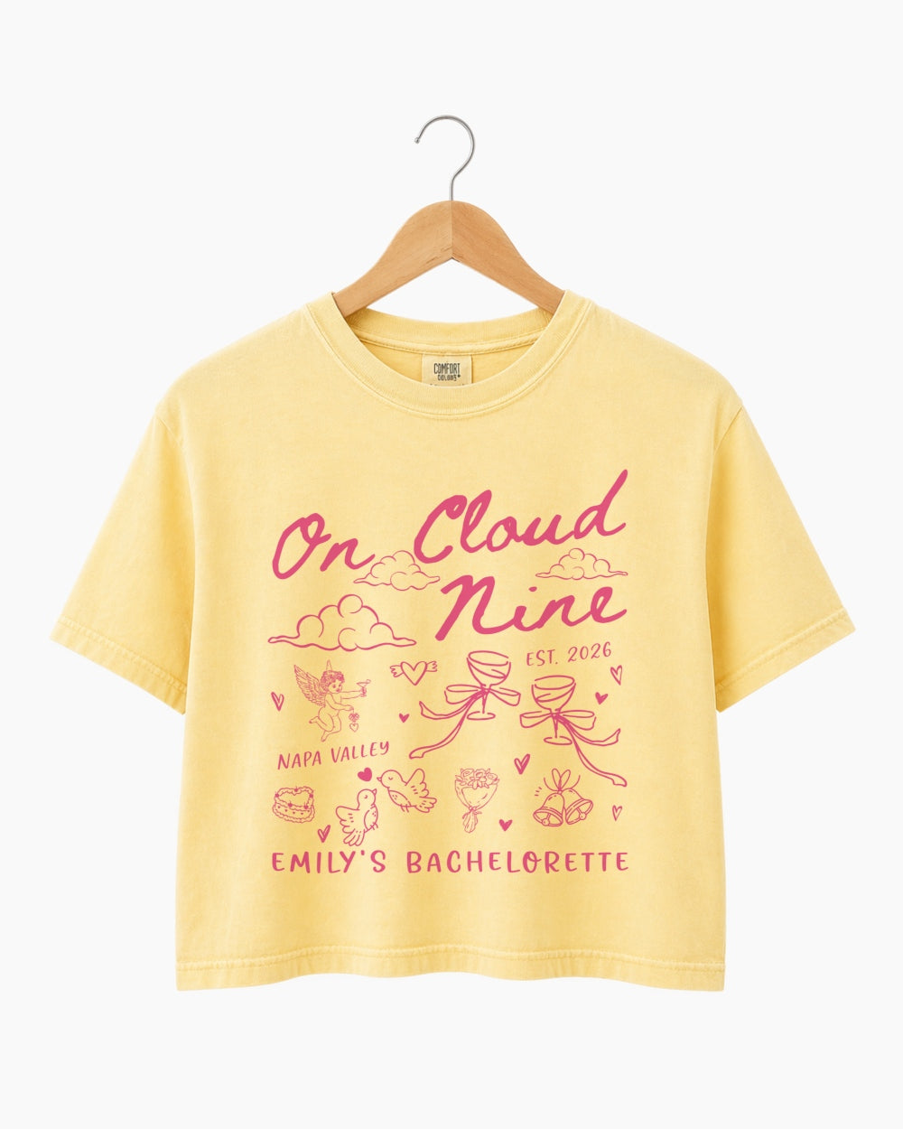 On Cloud Nine Crop Top Butter
