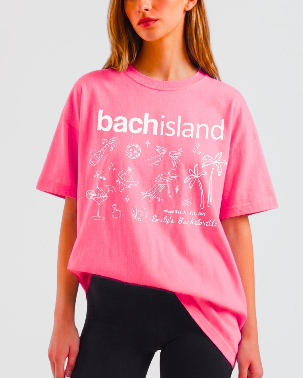 Customized BachIsland Bachelorette T-Shirt
