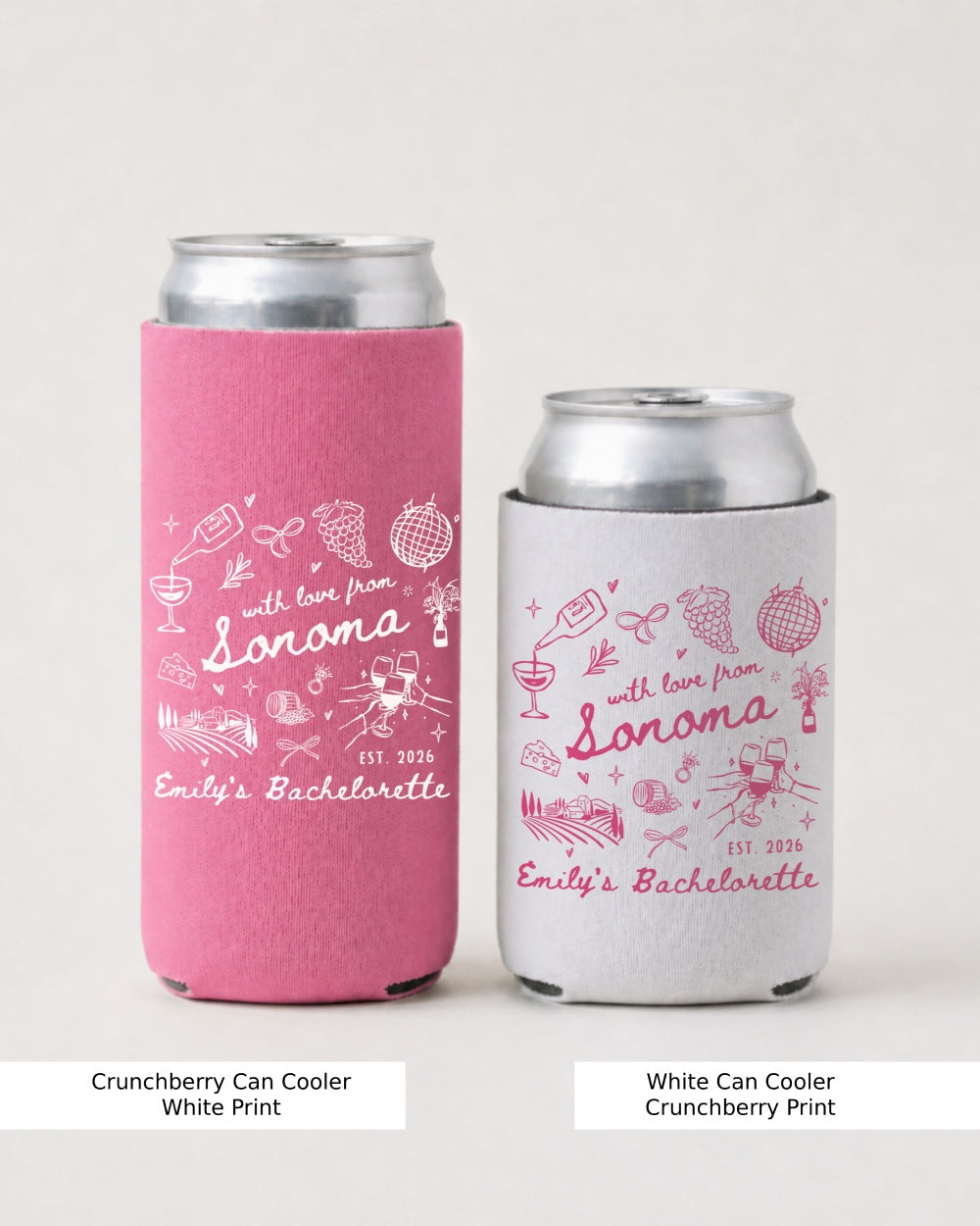 With Love from Sonoma Can Cooler Crunchberry