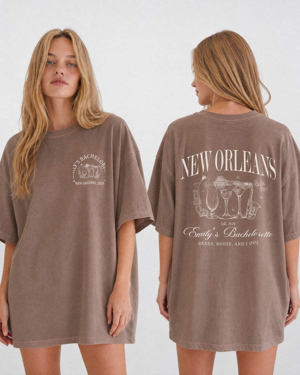 New Orleans T-Shirt Espresso