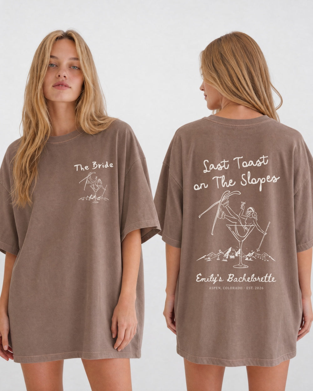 Last Toast on the Slopes T-Shirt Espresso