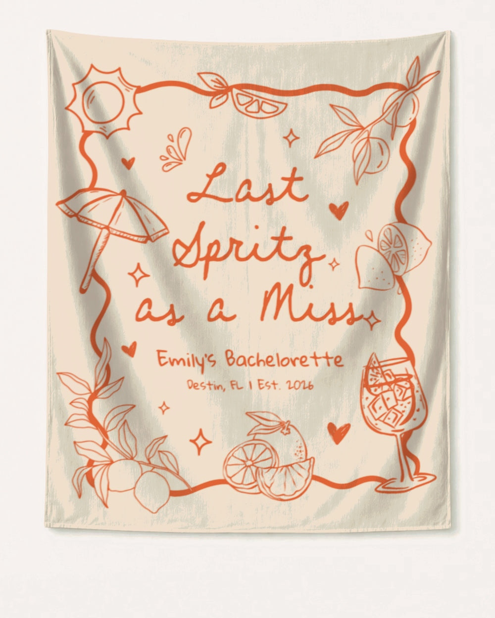 Last Spritz As A Miss Banner Ivory