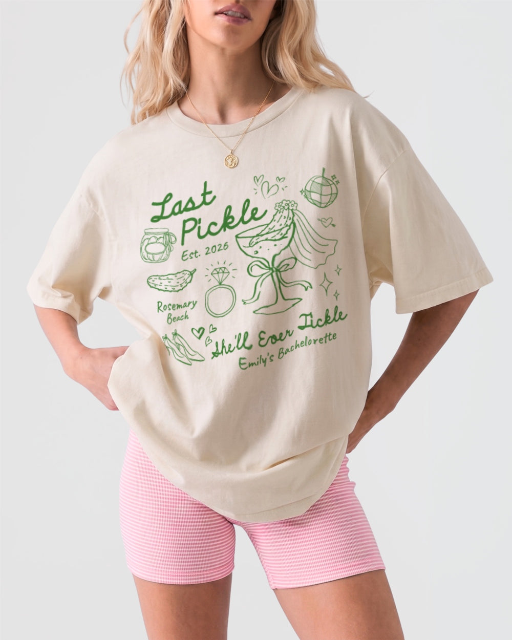 Same Pickle Forever & Last Pickle She'd Ever Tickle T-Shirt
