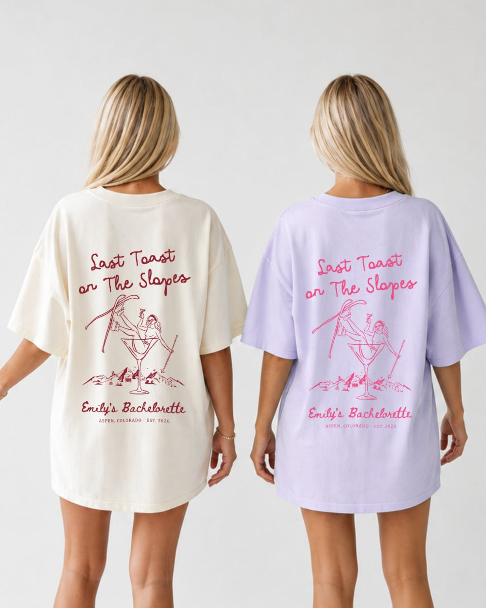 Last Toast on the Slopes T-Shirt Orchid