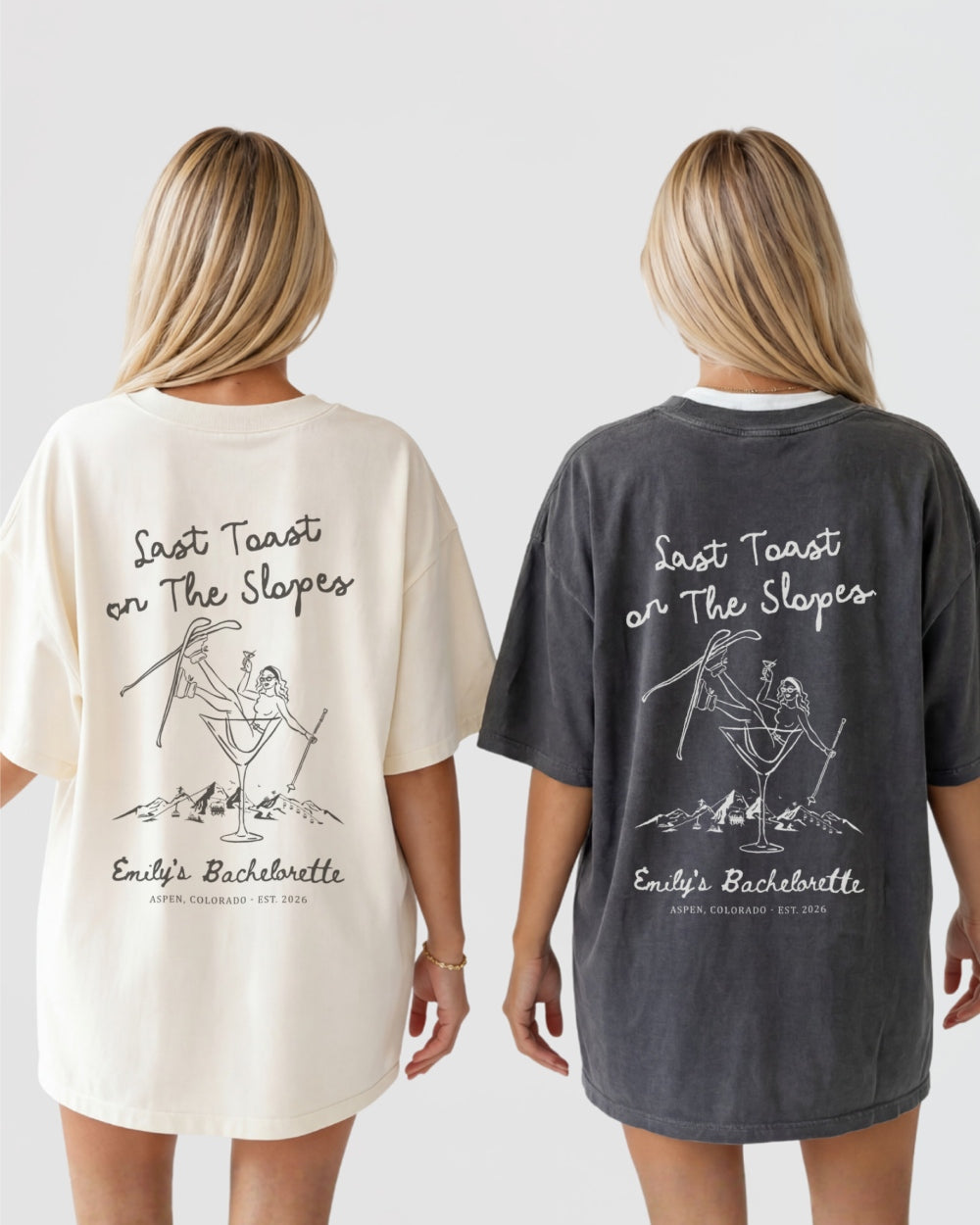 Last Toast on the Slopes T-Shirt Pepper