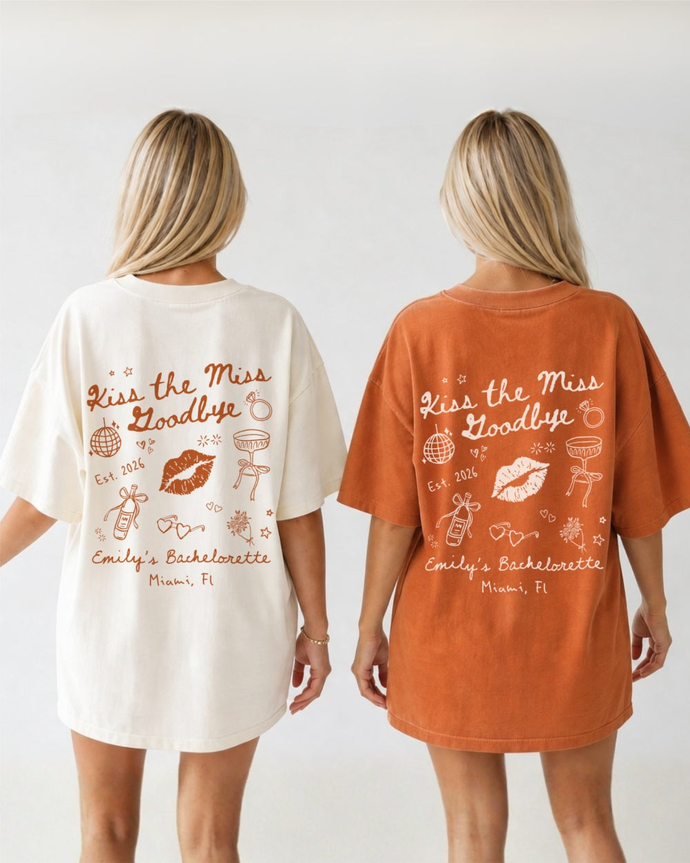 Kiss the Miss Goodbye Disco T-Shirt Yam