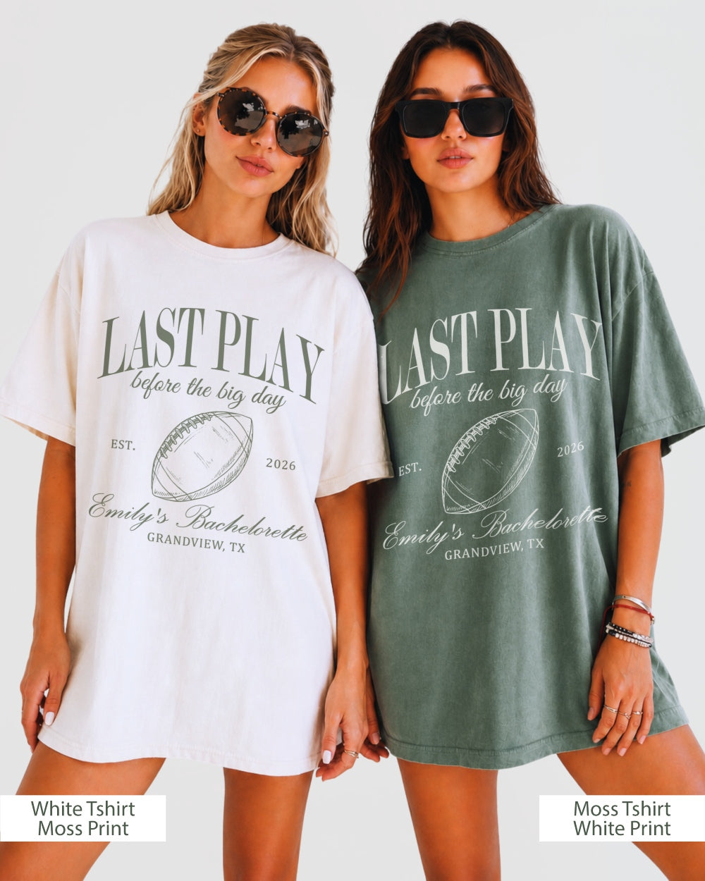 Last Play Before the Big Day - Football T-Shirt