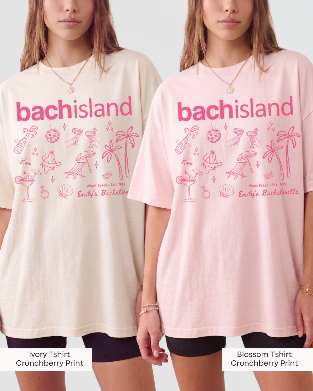 Customized BachIsland Bachelorette T-Shirt