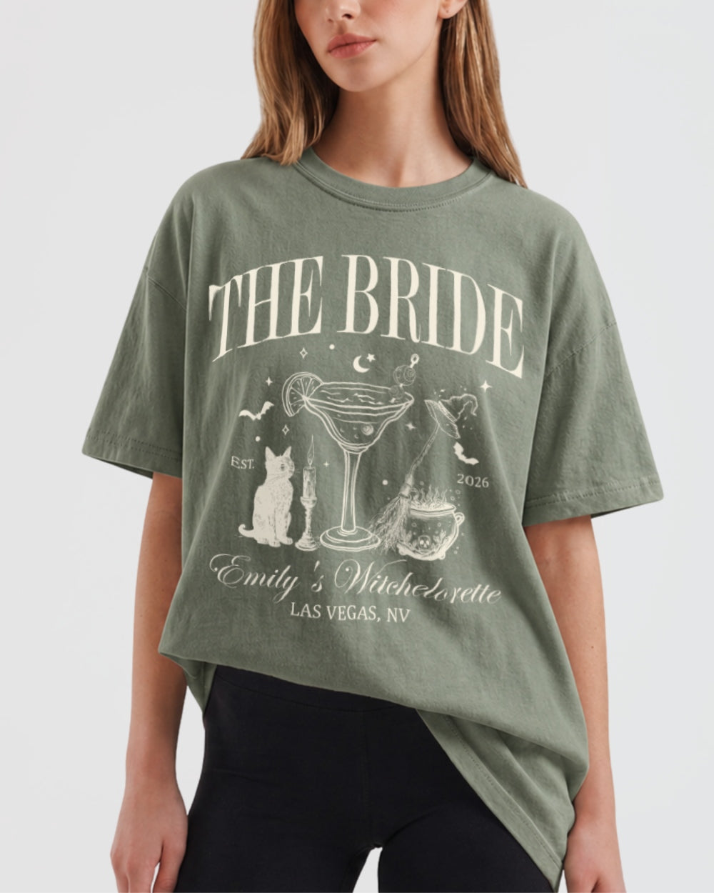 The Bride The Coven T-Shirt Moss