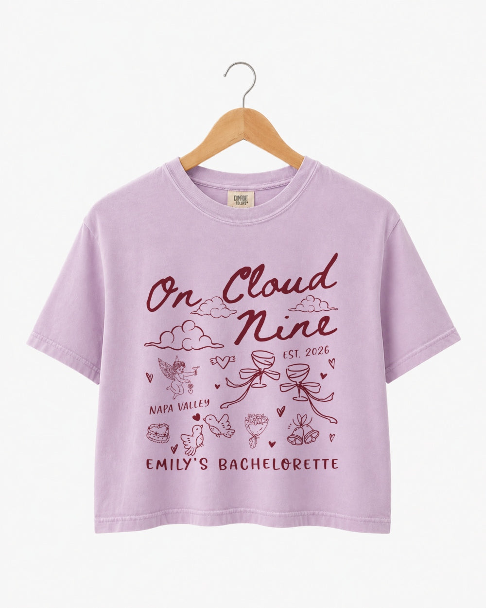 On Cloud Nine Crop Top Orchid