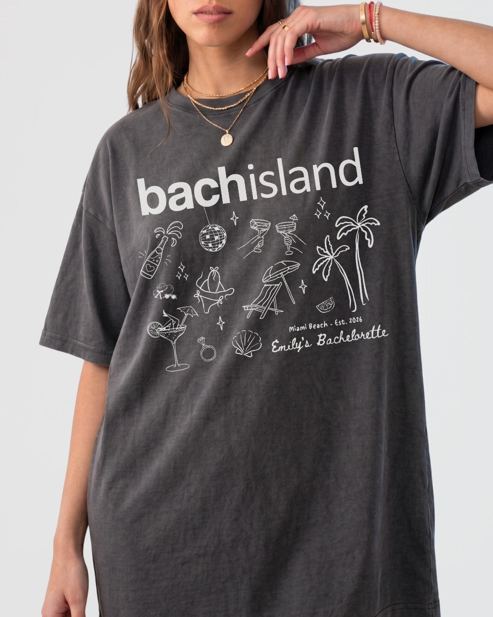 Customized BachIsland Bachelorette T-Shirt