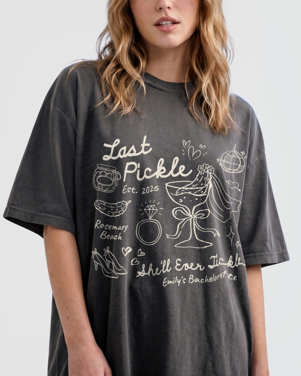 Same Pickle Forever & Last Pickle She'd Ever Tickle T-Shirt Pepper