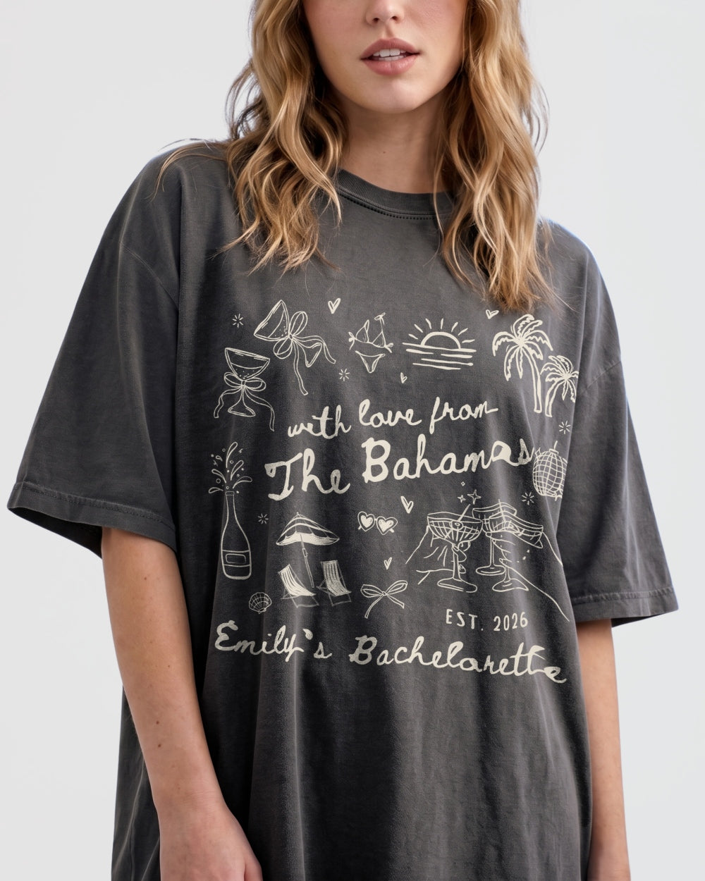 With Love from The Bahamas T-Shirt Pepper