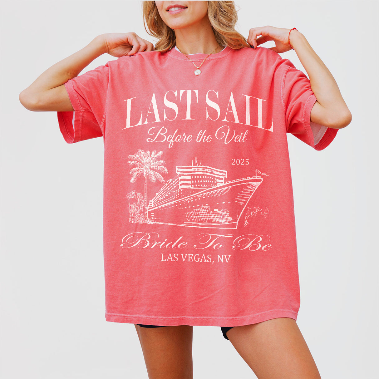 Nautical Bachelorette T-Shirt - Last Sail Before Veil