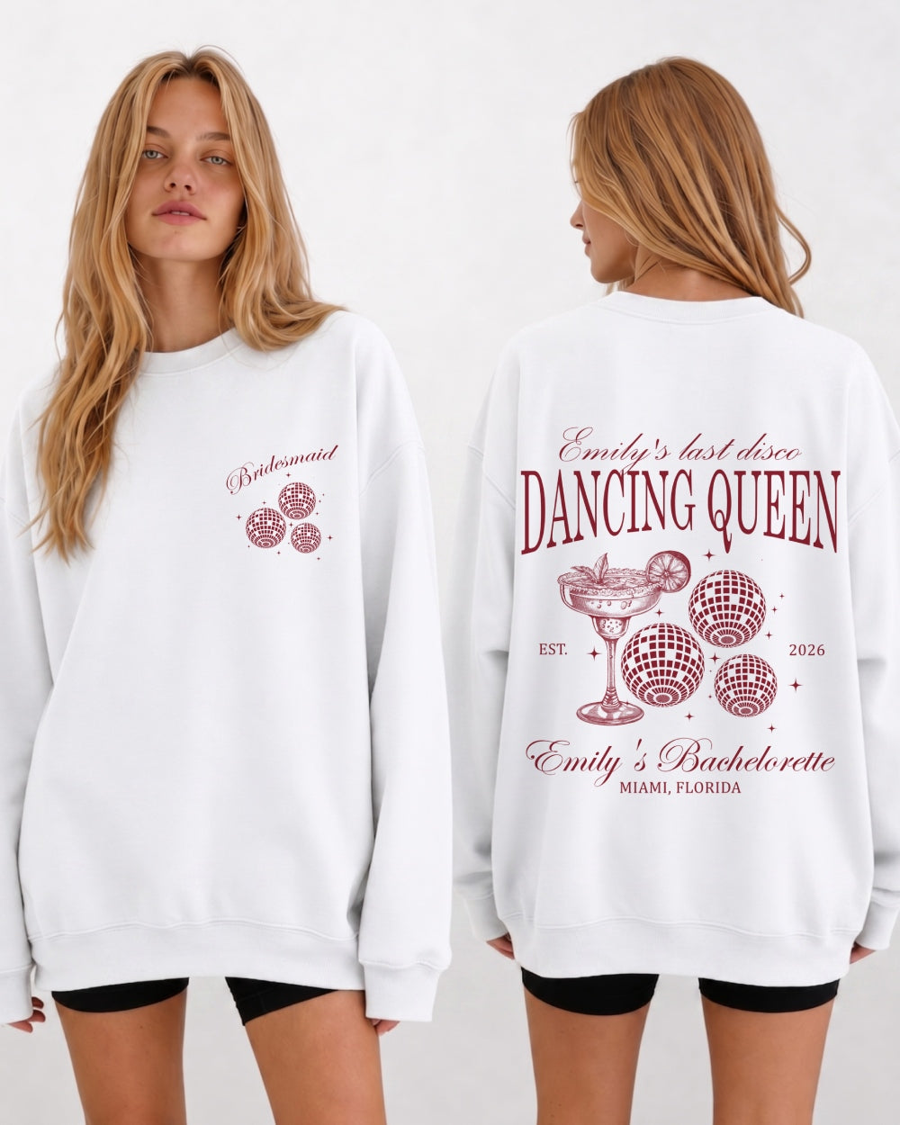 I Found My Honey Honey Sweatshirt White