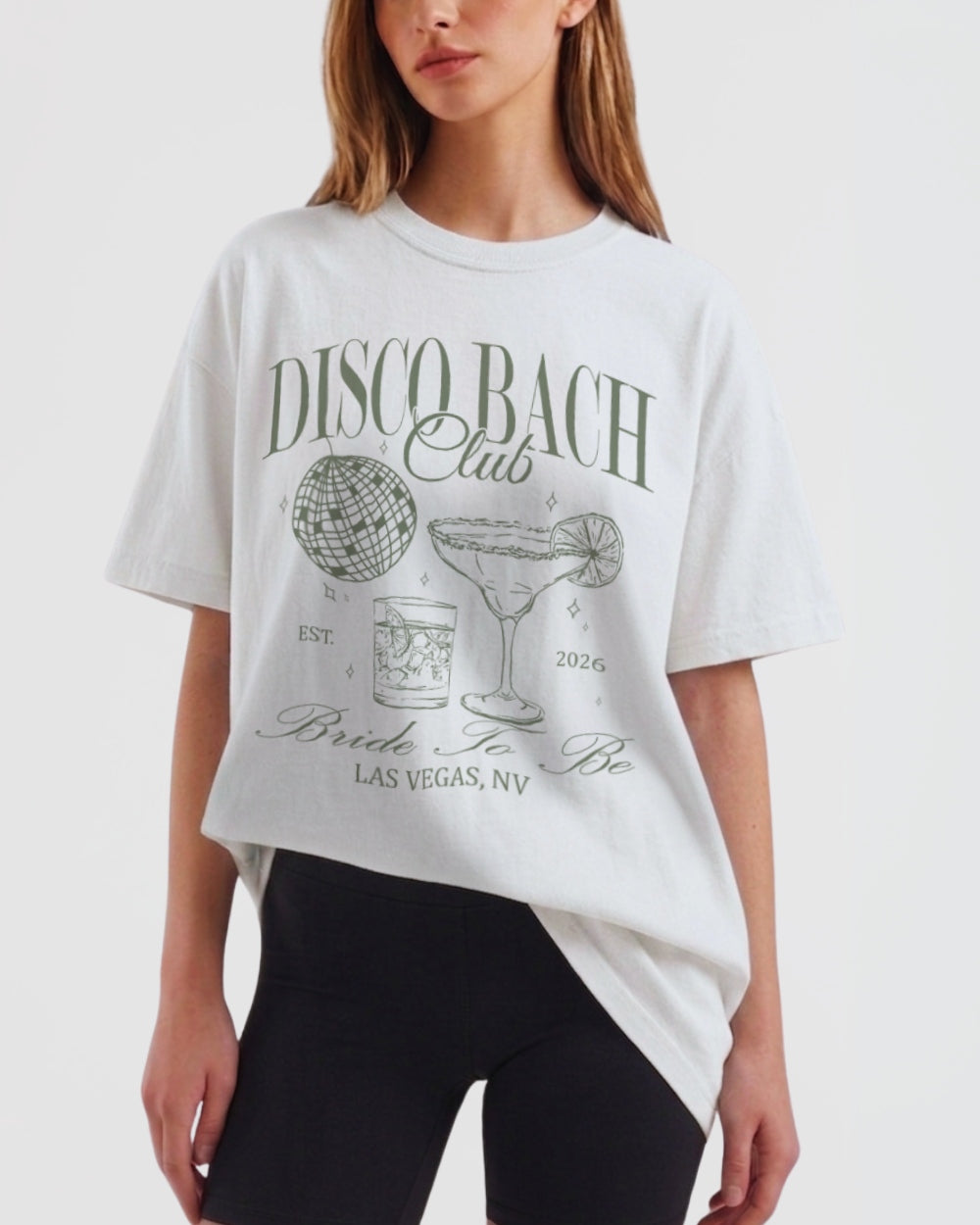 Disco Bach Club Party T-Shirt White