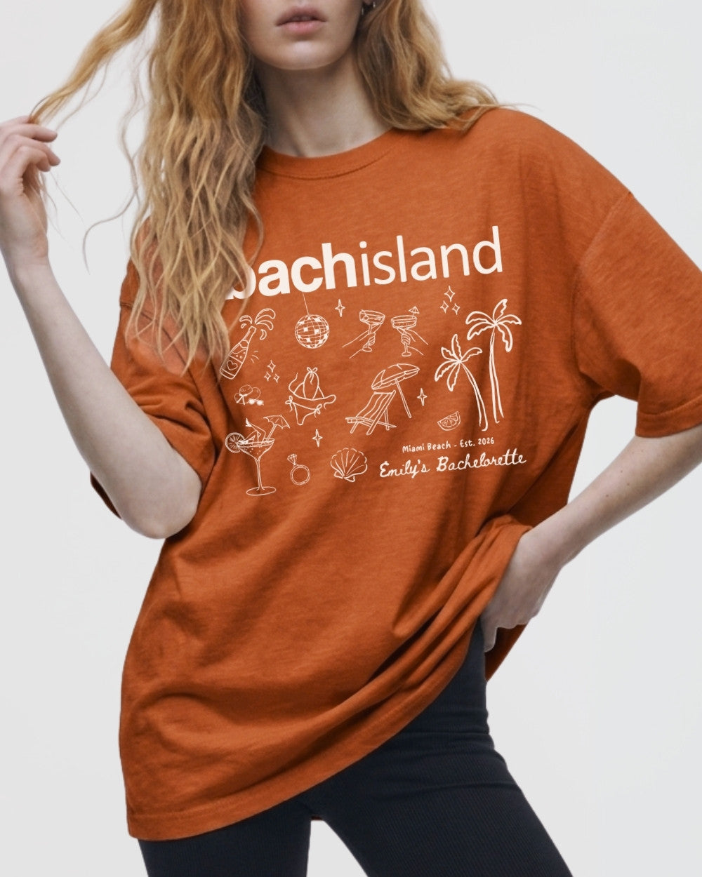 Customized BachIsland Bachelorette T-Shirt