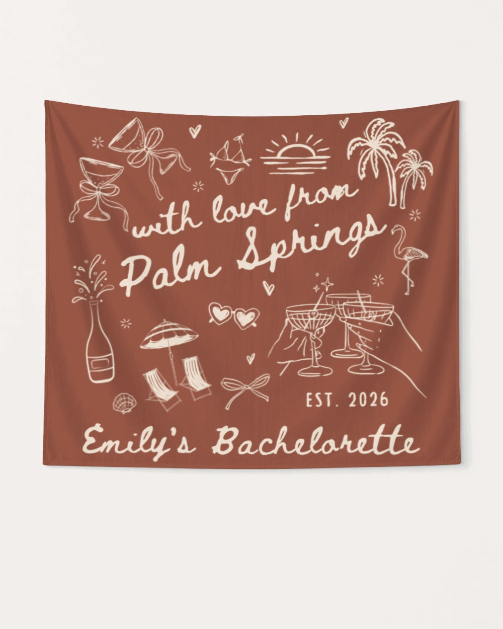 With Love from Palm Springs Banner Yam
