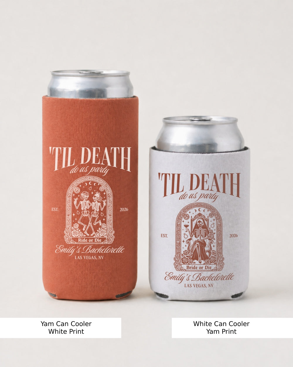 Til death do us party - Tarot-inspired Can Cooler Yam