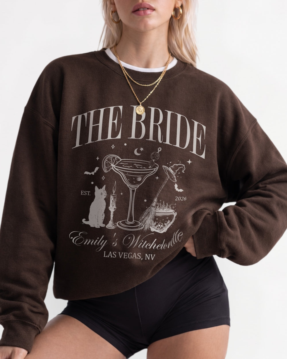 The Bride The Coven Sweatshirt Dark Chocolate