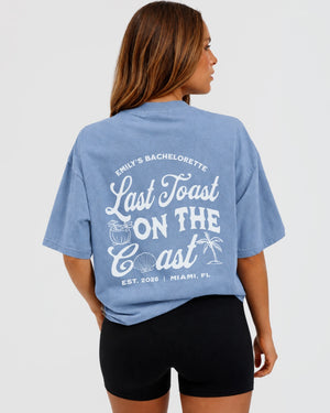 Last toast on the coast T-Shirt Blue Jean