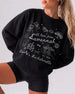 With Love from Savannah Sweatshirt Black