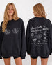 Seashells & Wedding Bells Sweatshirt Black