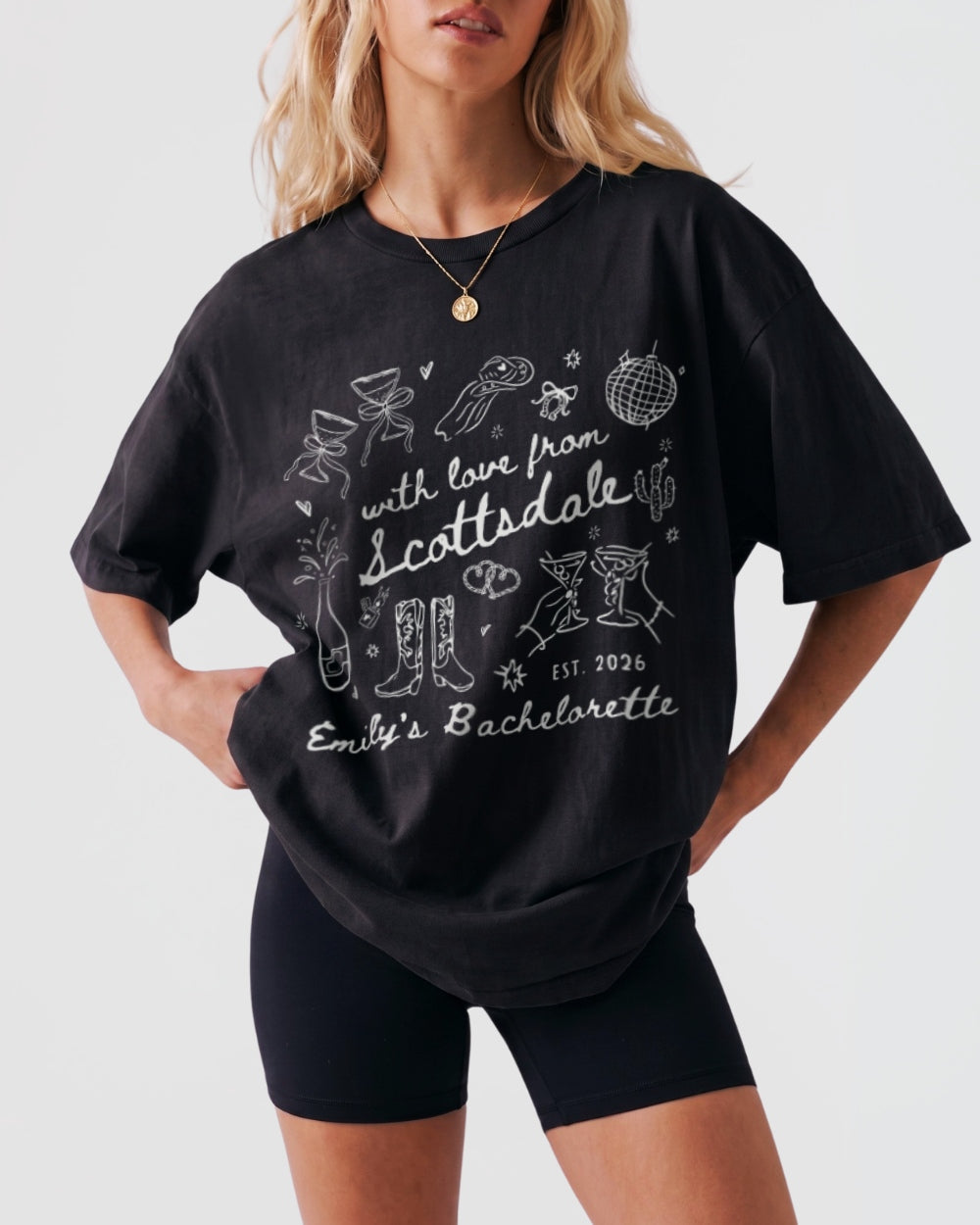 With Love from Scottsdale T-Shirt Black