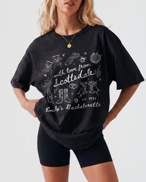 With Love from Scottsdale T-Shirt Black