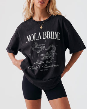 Nola Krewe, Nola Bride T-Shirt Black