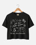 With Love from Miami Crop Top Black
