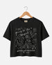 Going To The Chapel Crop Top Black