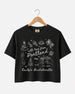 With Love from Portland Crop Top Black