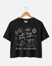 With Love from Nola Crop Top Black