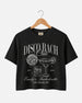 Disco Bach Club Crop Top Black