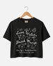 Save Water Drink Margs Crop Top Black