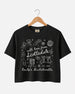 With Love from Scottsdale Crop Top Black