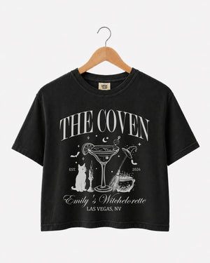 The Bride The Coven Crop Top Black
