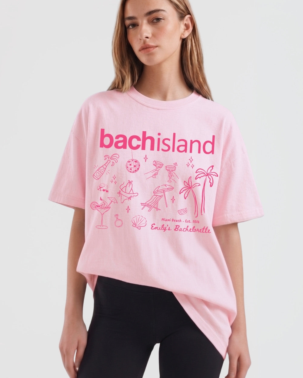 Customized BachIsland Bachelorette T-Shirt