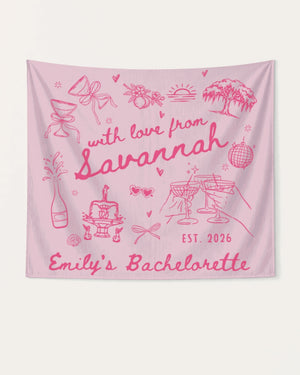 With Love from Savannah Banner Blossom