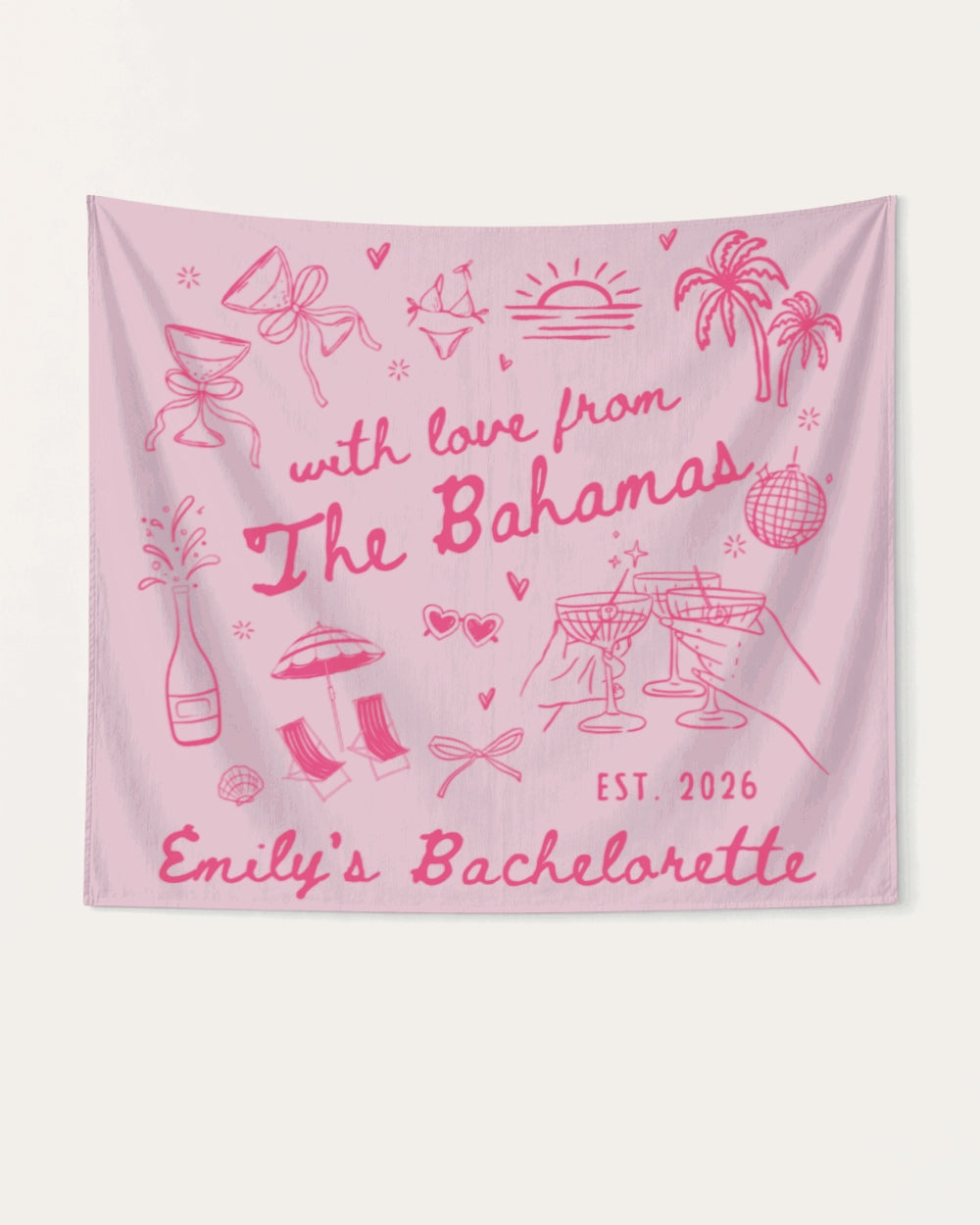 With Love from The Bahamas Banner Blossom