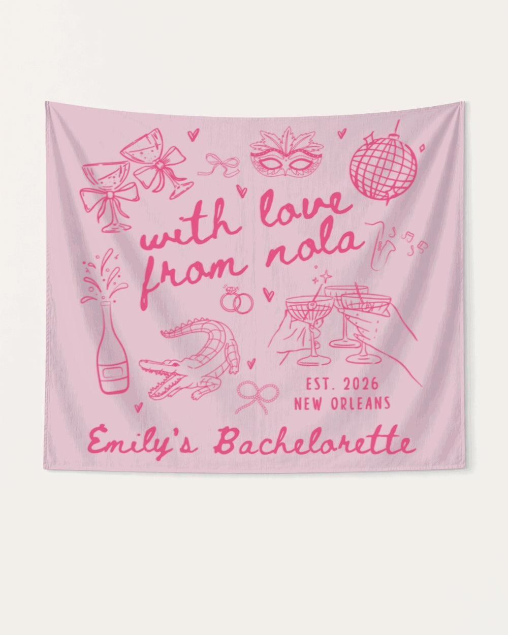 With Love from Nola Banner Blossom