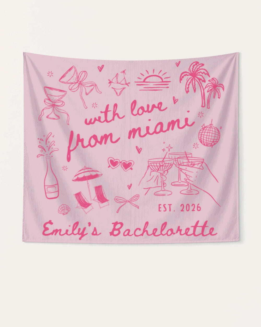 With Love from Miami Banner Blossom