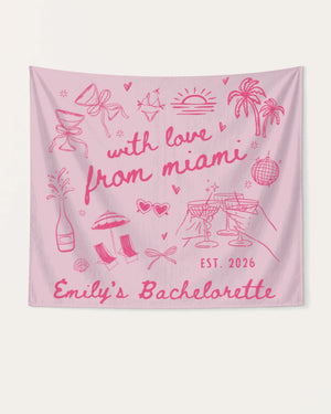 With Love from Miami Banner Blossom