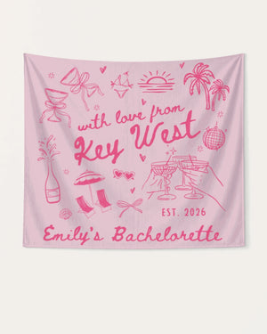 With Love from Key West Banner Blossom