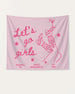 Matching bachelorette party banner with vintage boots and martini illustration, personalized with bride name, city, and year. Perfect for Nashville or any destination bach weekend decor.